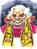 Ratzingercaricature Ratzingercaricature